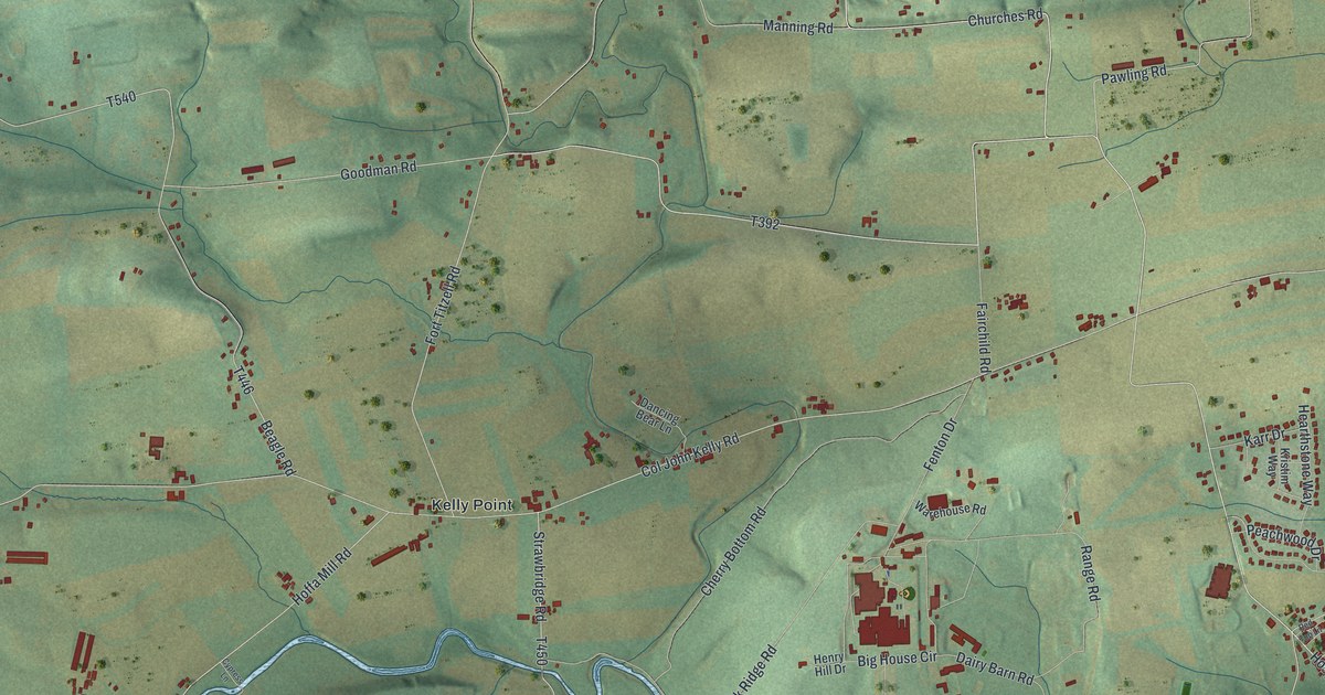 Map of Kelly, Pennsylvania in 2026