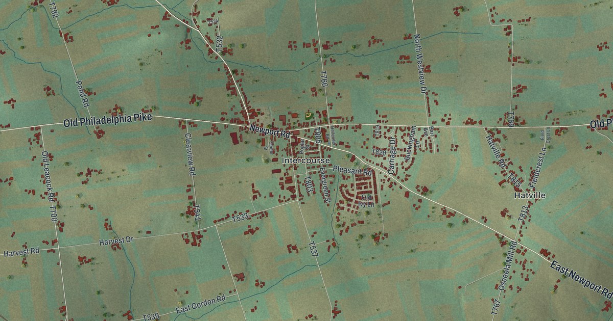 Map of Leacock, Pennsylvania in 2026