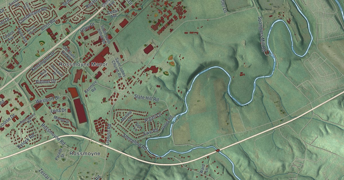Map of Lower Allen, Pennsylvania in 2026
