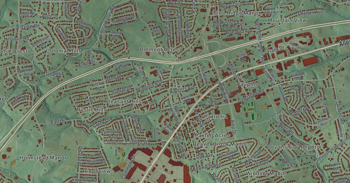 Map of Lower Paxton, Pennsylvania in 2026