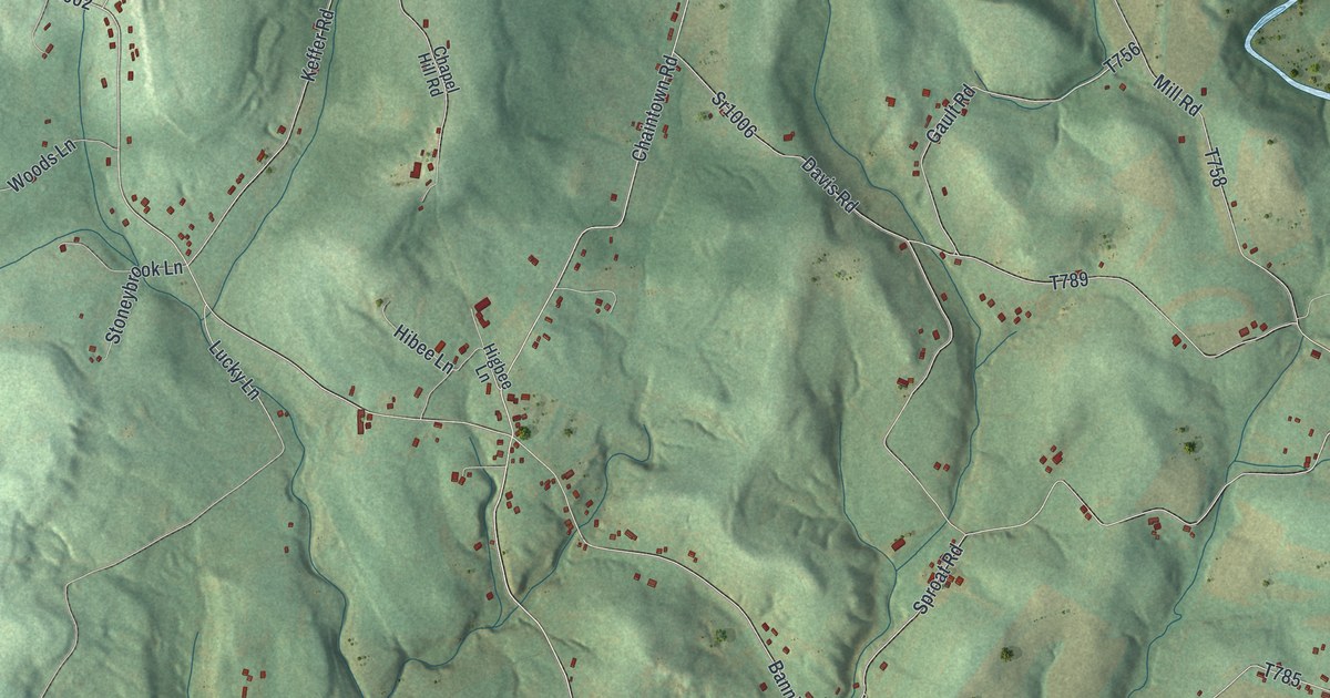 Map of Lower Tyrone, Pennsylvania in 2026