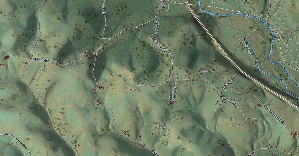 Map of Lycoming, Pennsylvania in 2026