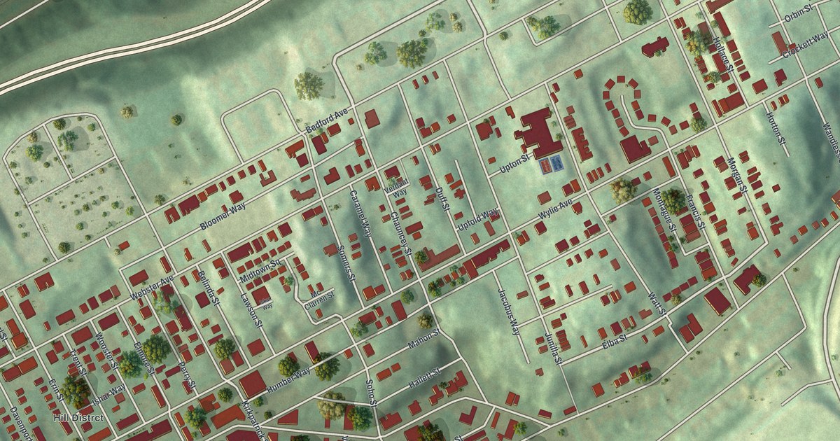 Map of Middle Hill, Pennsylvania in 2026