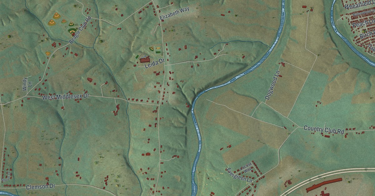 Map of Middlesex, Cumberland County, Pennsylvania in 2026