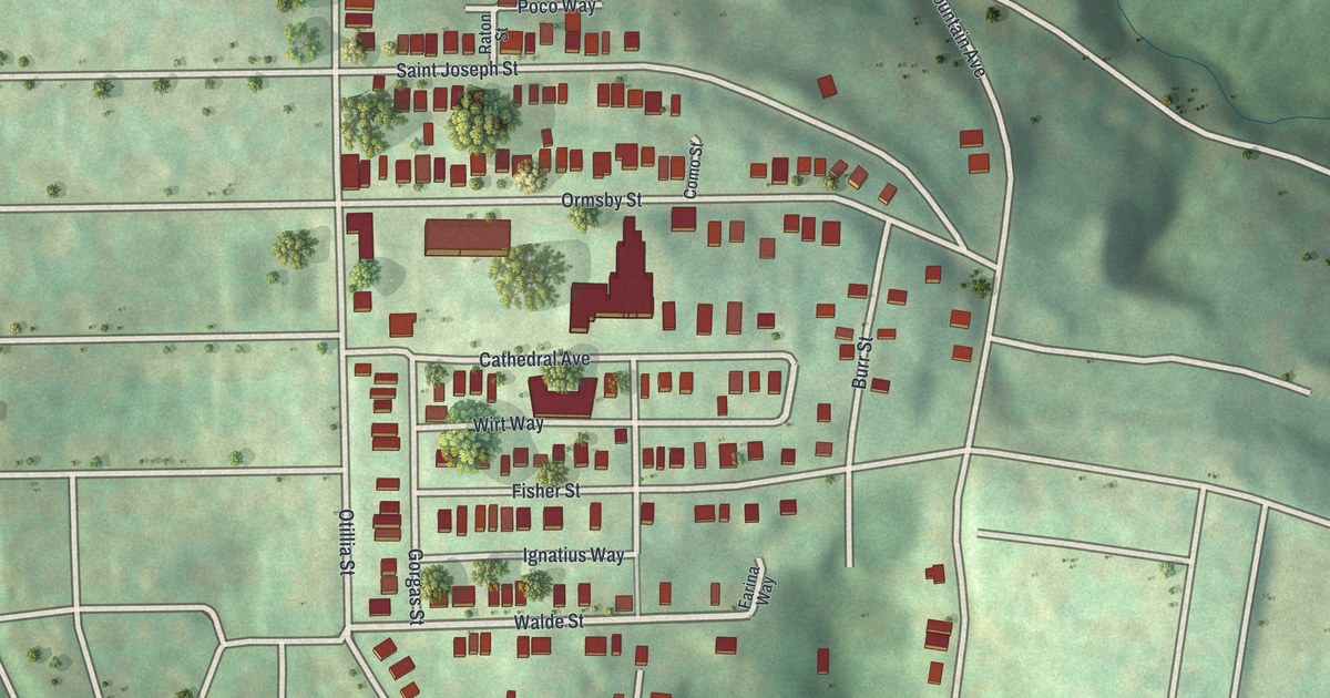 Map of Mt. Oliver, Pennsylvania in 2026
