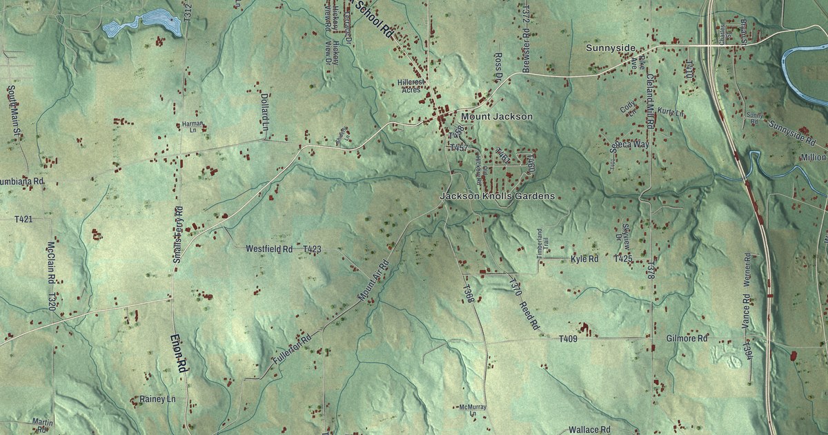 Map of North Beaver, Pennsylvania in 2026