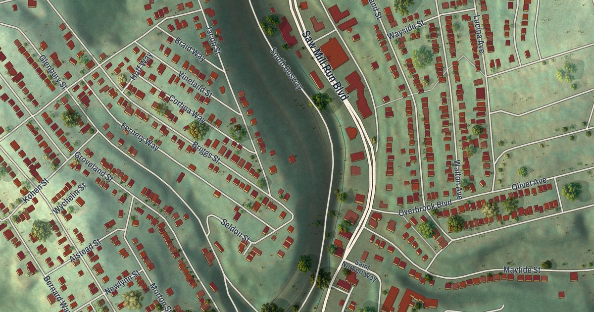 Map of Overbrook, Pennsylvania in 2026