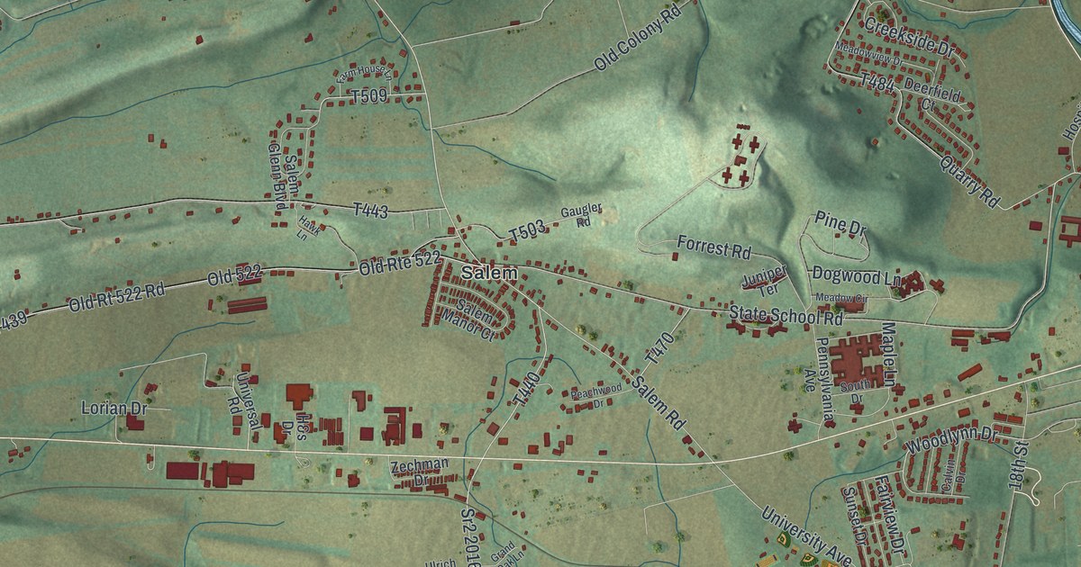 Map of Penn, Snyder County, Pennsylvania in 2026
