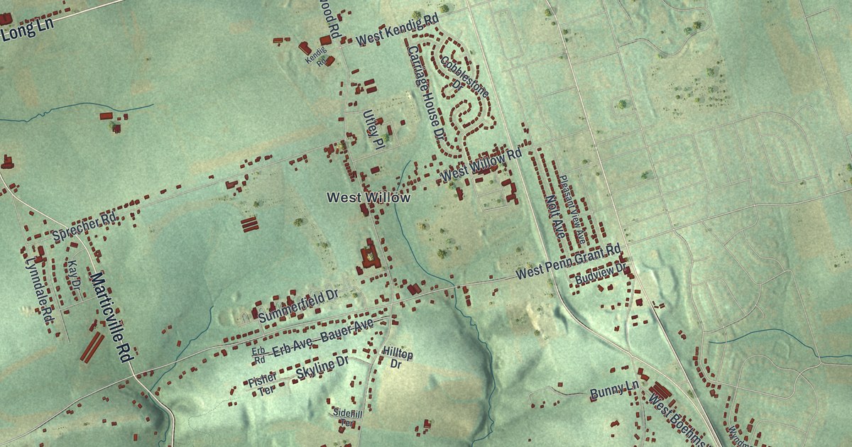 Map of Pequea, Pennsylvania in 2026