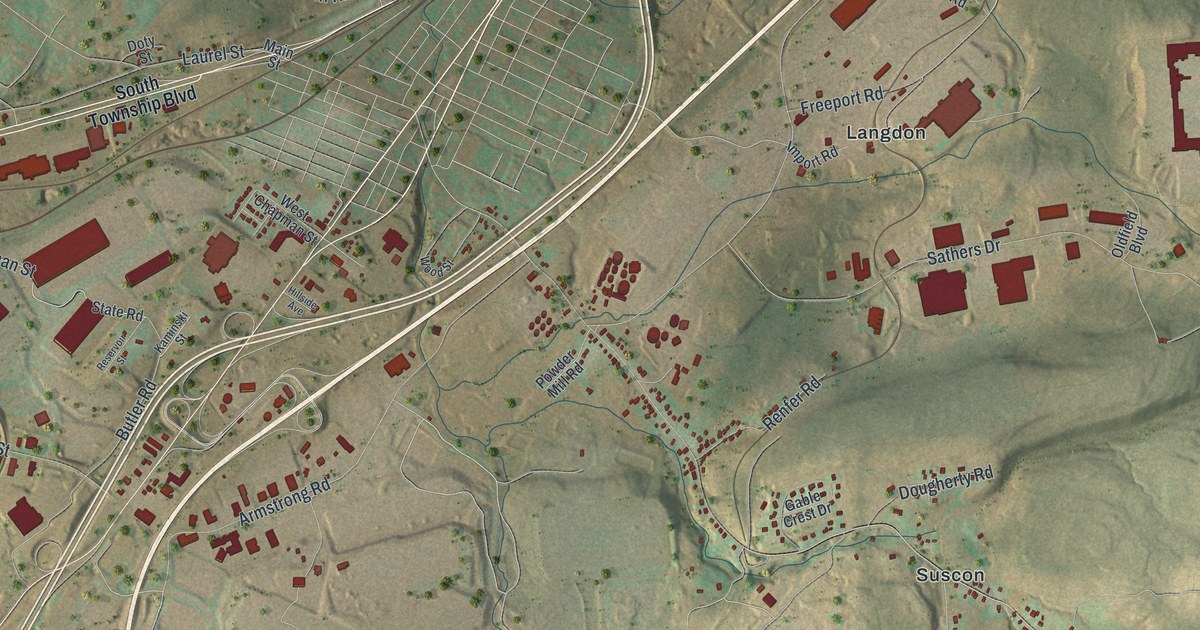 Map of Pittston Township, Pennsylvania in 2026