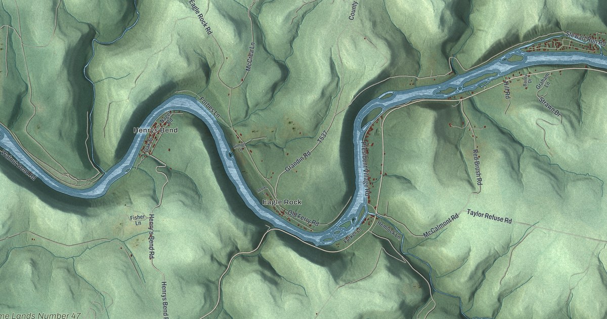 Map of President, Pennsylvania in 2026