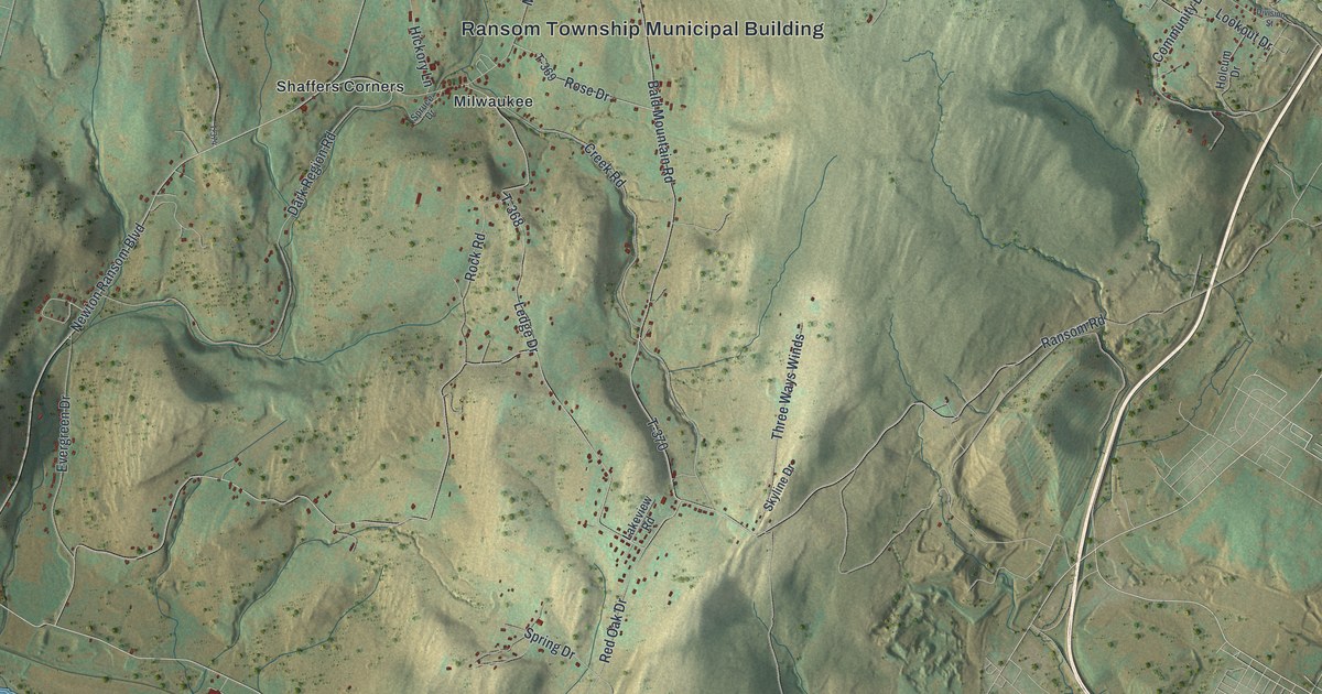 Map of Ransom, Pennsylvania in 2026