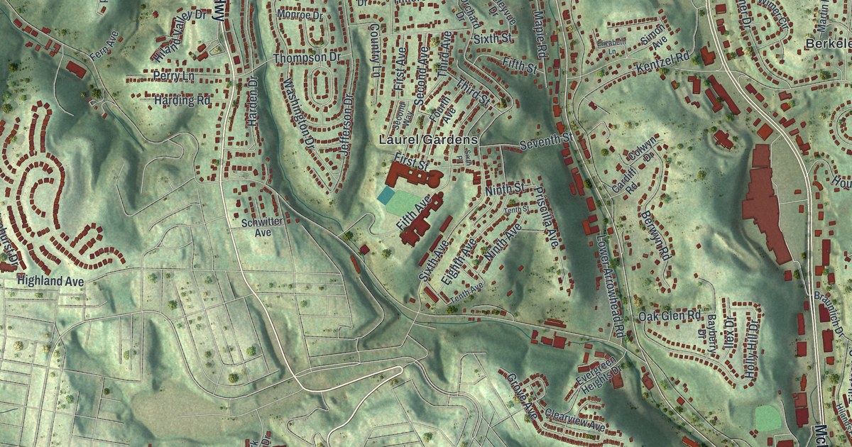 Map of Ross, Allegheny County, Pennsylvania in 2026