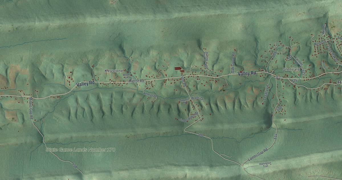 Map of Rye, Pennsylvania in 2026