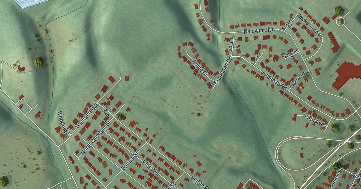 Map of Shamokin Dam, Pennsylvania in 2026