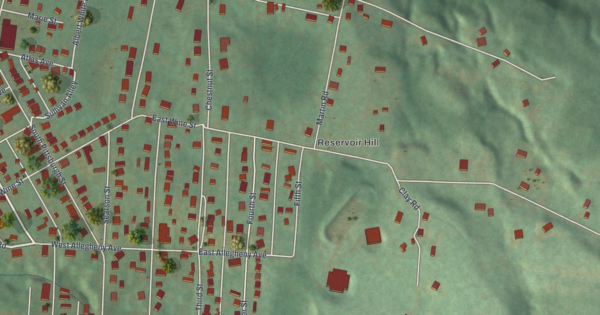 Map of South Connellsville, Pennsylvania in 2026