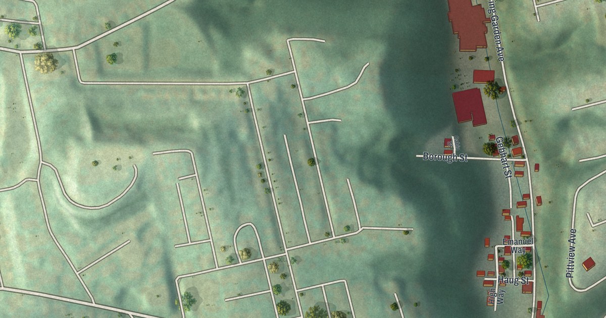 Map of Spring Garden, Allegheny County, Pennsylvania in 2026