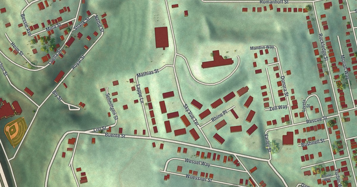 Map of Spring Hill-City View, Pennsylvania in 2026