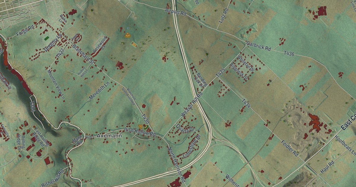 Map of Spring, Centre County, Pennsylvania in 2026