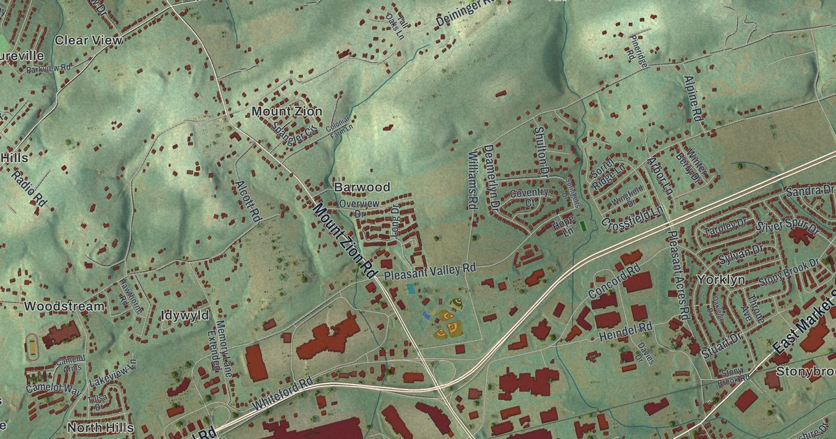 Map of Springettsbury, Pennsylvania in 2026