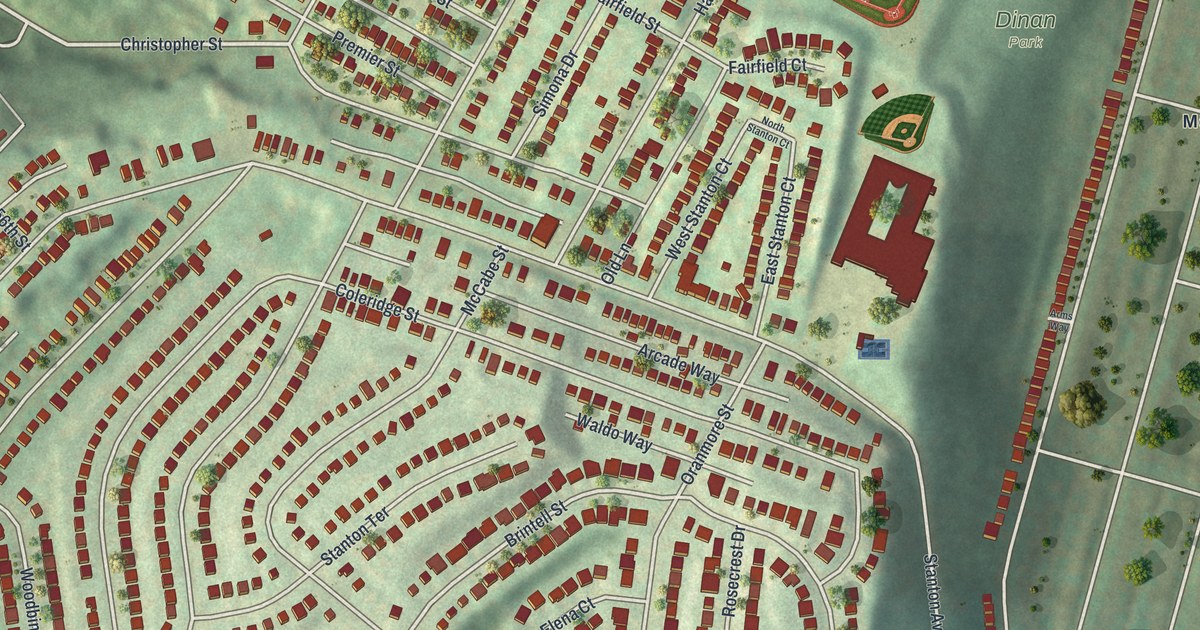 Map of Stanton Heights, Pennsylvania in 2026