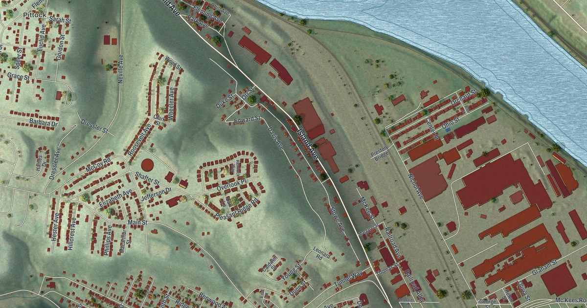Map of Stowe, Pennsylvania in 2026