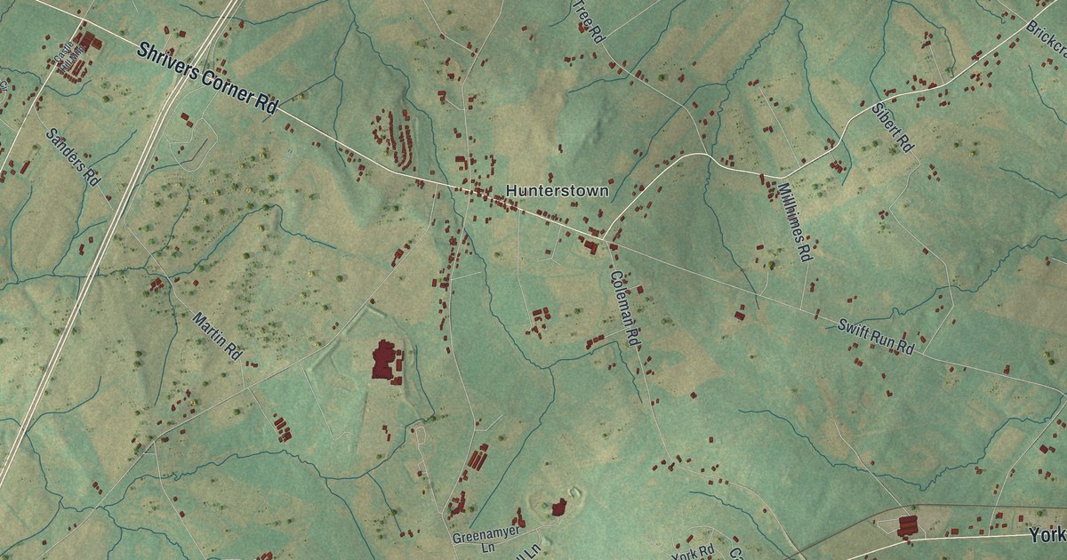 Map of Straban, Pennsylvania in 2026
