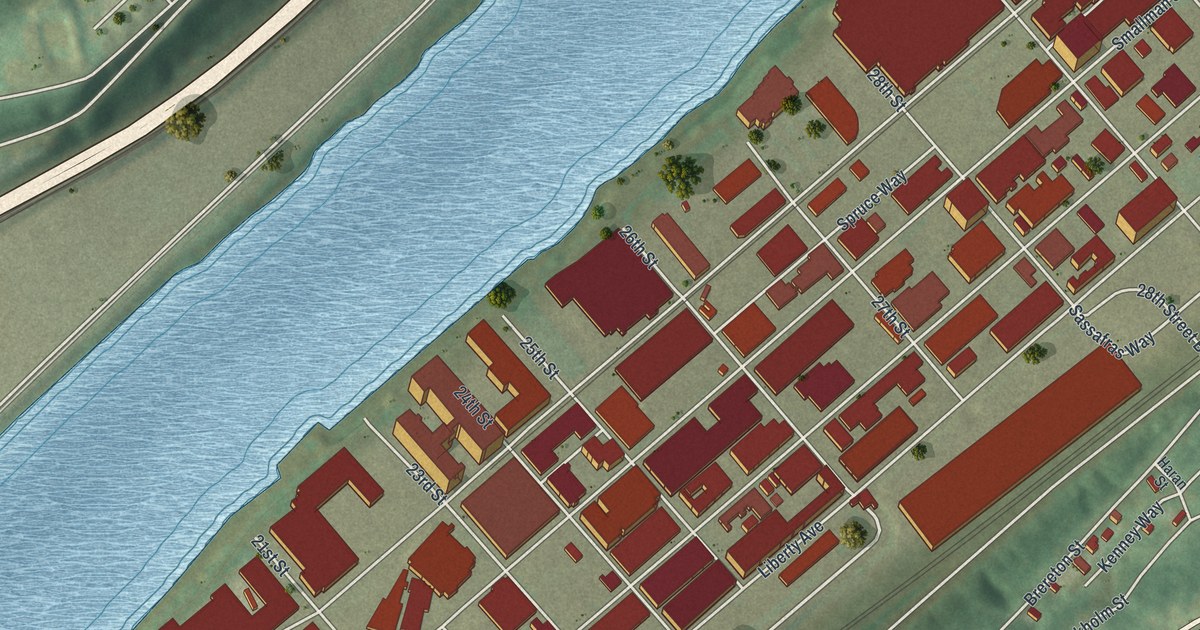 Map of Strip District, Pennsylvania in 2026