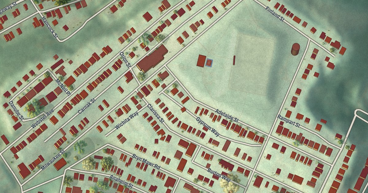 Map of Upper Hill, Pennsylvania in 2026