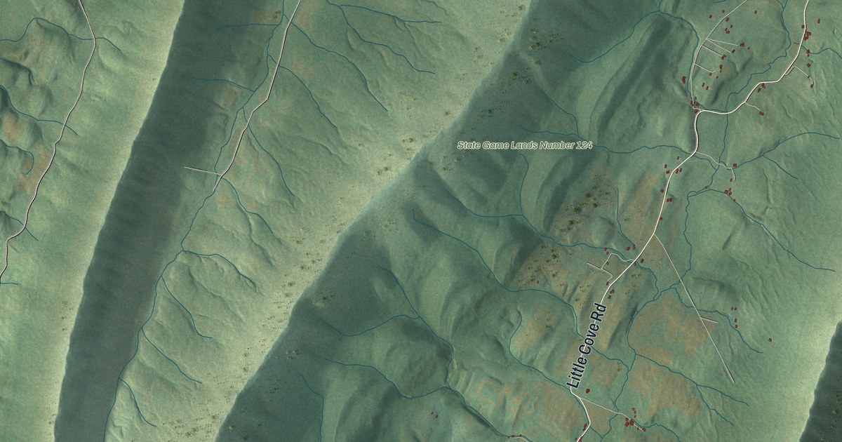 Map of Warren, Franklin County, Pennsylvania in 2026