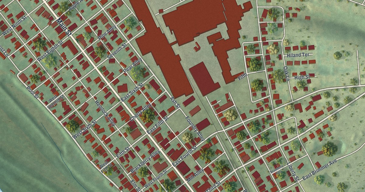 Map of Watsontown, Pennsylvania in 2026