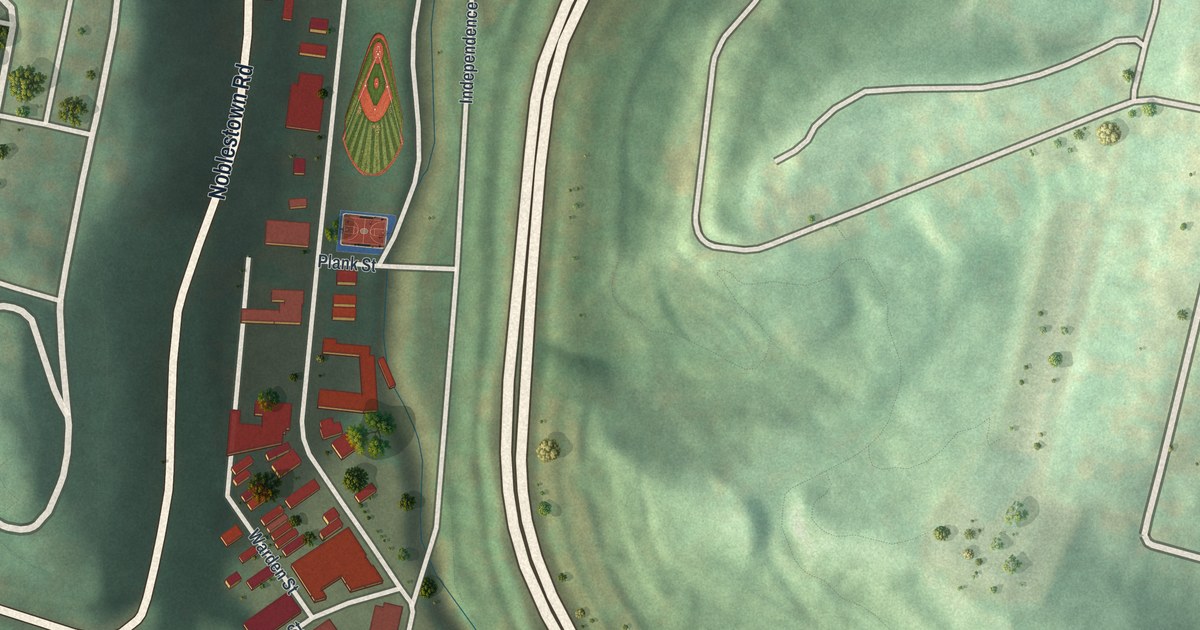 Map of West End, Pennsylvania in 2026