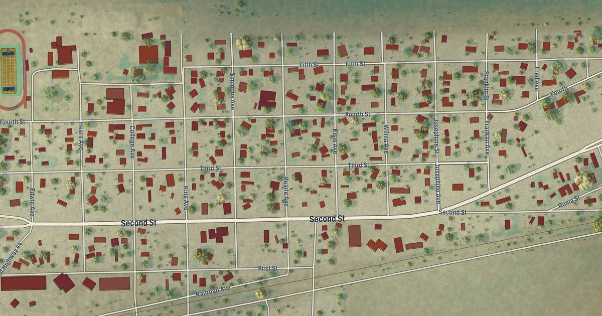 Map of Agua Dulce, Texas in 2026