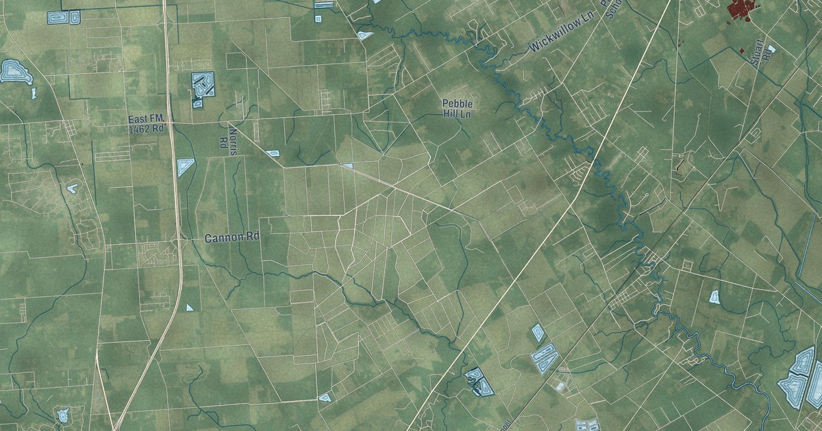 Map of Alvin, Texas in 2026
