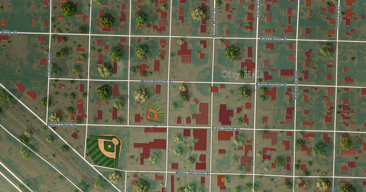 Map of Anton, Texas in 2026