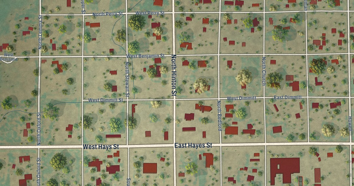 Map of Benjamin, Texas in 2026