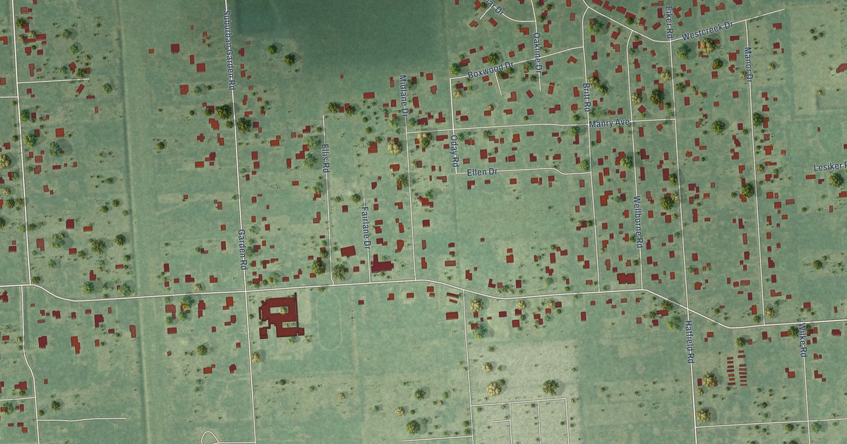 Map of Brookside Village, Texas in 2026