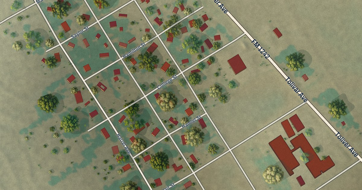 Map of Bynum, Texas in 2026