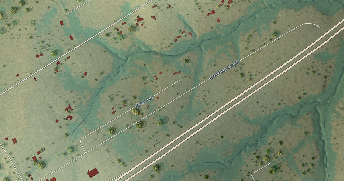 Map of Carl’s Corner, Texas in 2026