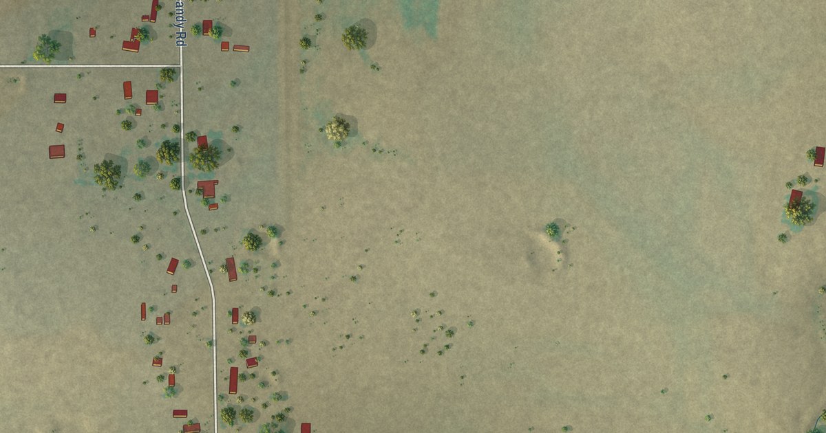 Map of Cashion Community, Texas in 2026
