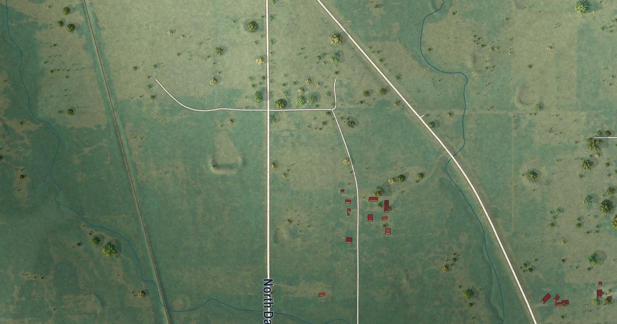 Map of Chico, Texas in 2026