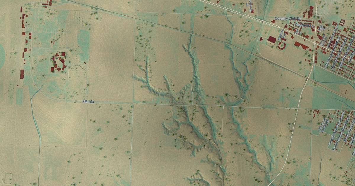 Map of Childress, Texas in 2026