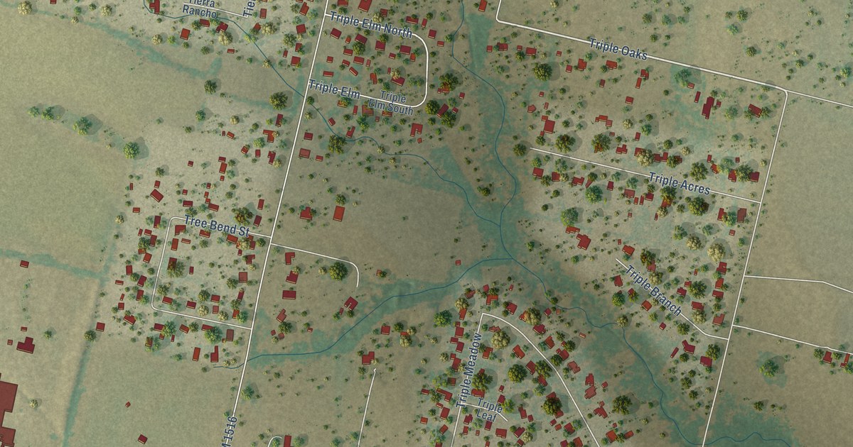 Map of China Grove, Texas in 2026
