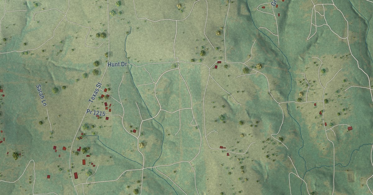 Map of Clarksville City, Texas in 2026