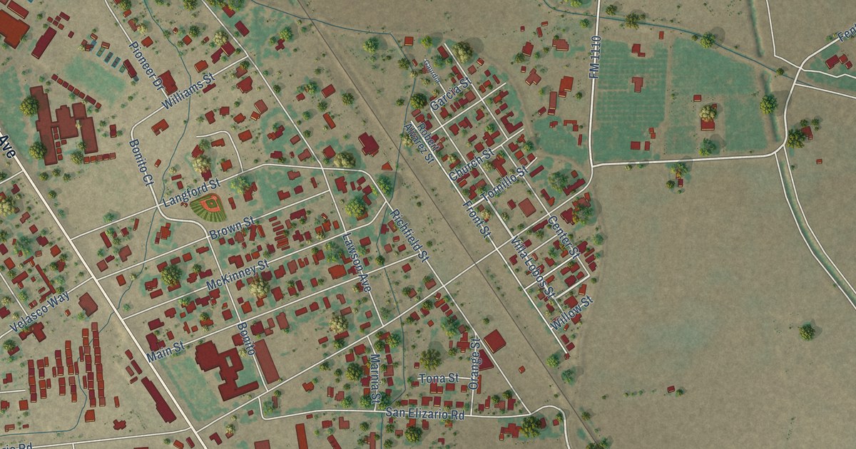 Map of Clint, Texas in 2026