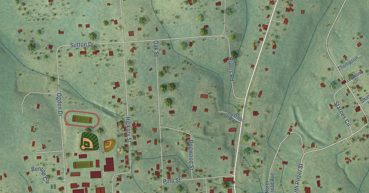 Map of Colmesneil, Texas in 2026