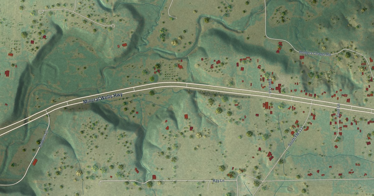 Map of Cool, Texas in 2026