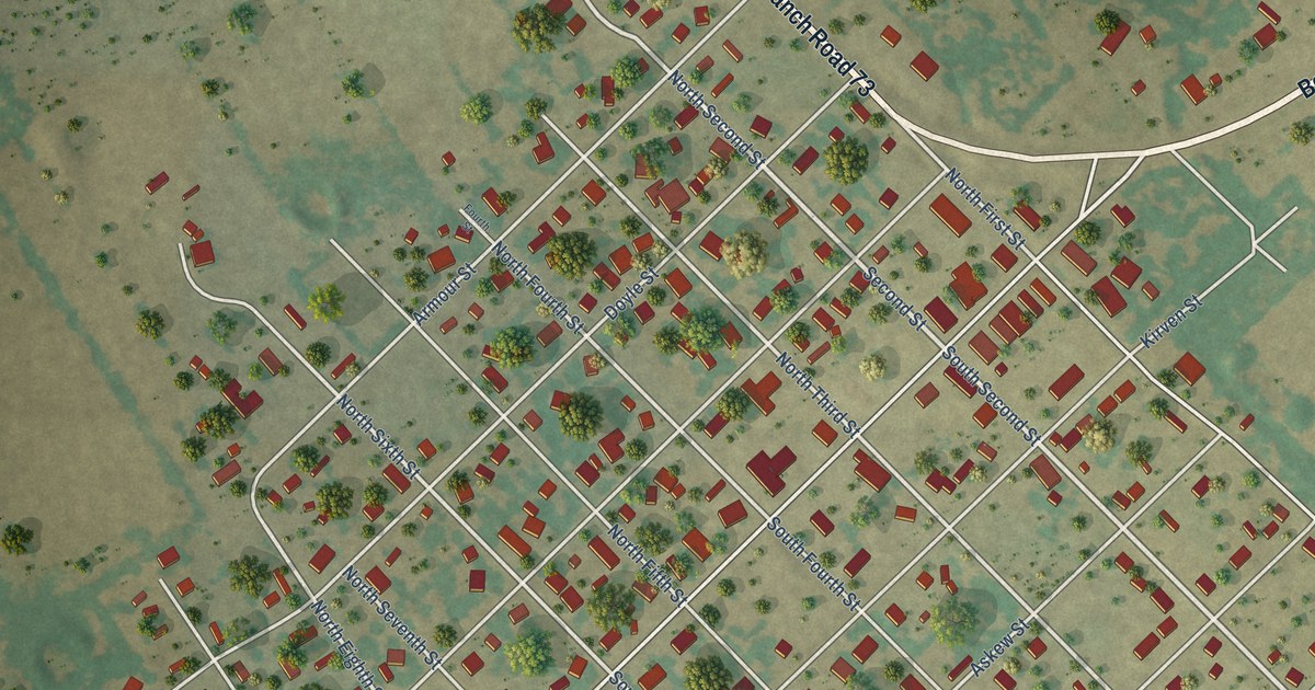 Map of Coolidge, Texas in 2026