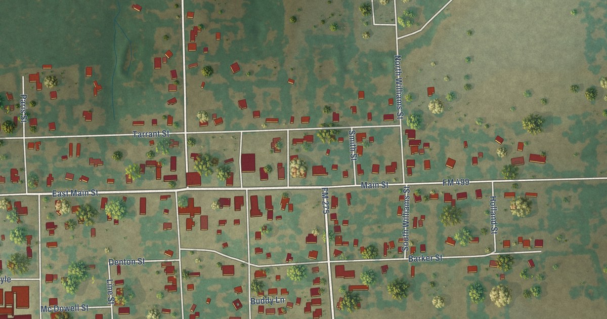 Map of Cumby, Texas in 2026