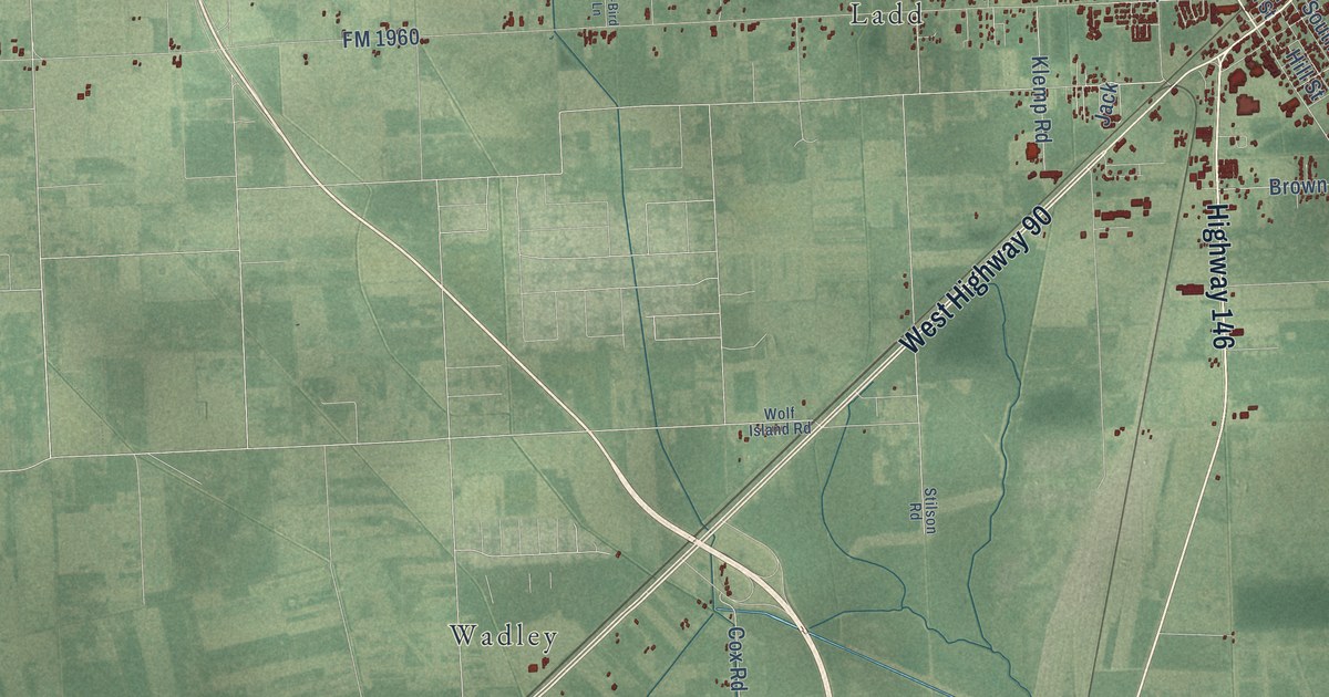 Map of Dayton, Texas in 2026